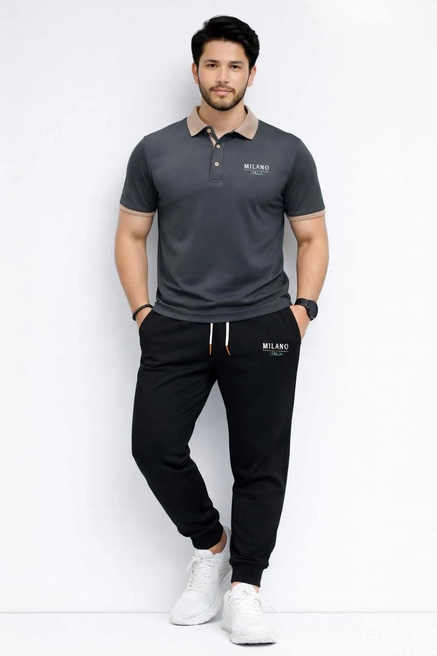 Men Printed Track Suit Set MILANO