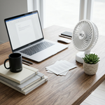 High Speed Adjustable & Rechargeable Fan - image 3
