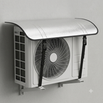 AC Outer Unit Cover for Heat & Weather Protection - image 1