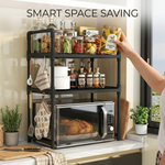 2 Layer Microwave Oven Storage Rack - image 1