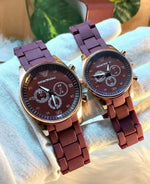 Unisex Chronograph Armani Couple Watch - image 5