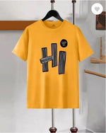 Men Dri Fit Hi Printed Track Suit Yellow Black XL - image 2