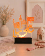 Ali Mola (AS) LED Acrylic Lamp – Islamic Lamp Light with Mosque Design - image 3