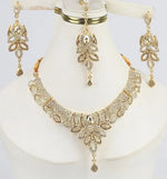 Golden Badam Patti Necklace Set for Women - image 1