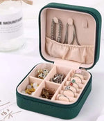 High Quality Leather Jewellery Organizer Box with Zipper - image 6