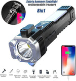 USB-C Rechargeable LED Torch Light Black 3cm - image 2
