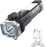 USB-C Rechargeable LED Torch Light Black 3cm - image 1