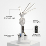 5-in-1 Smart LED Fan Desk Lamp - image 1